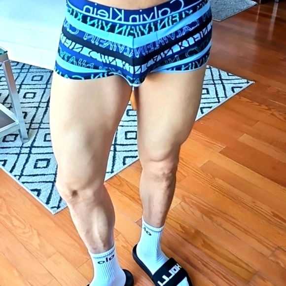 Calvin Klein Men's Blue Boxer Briefs - Picture 1 of 3